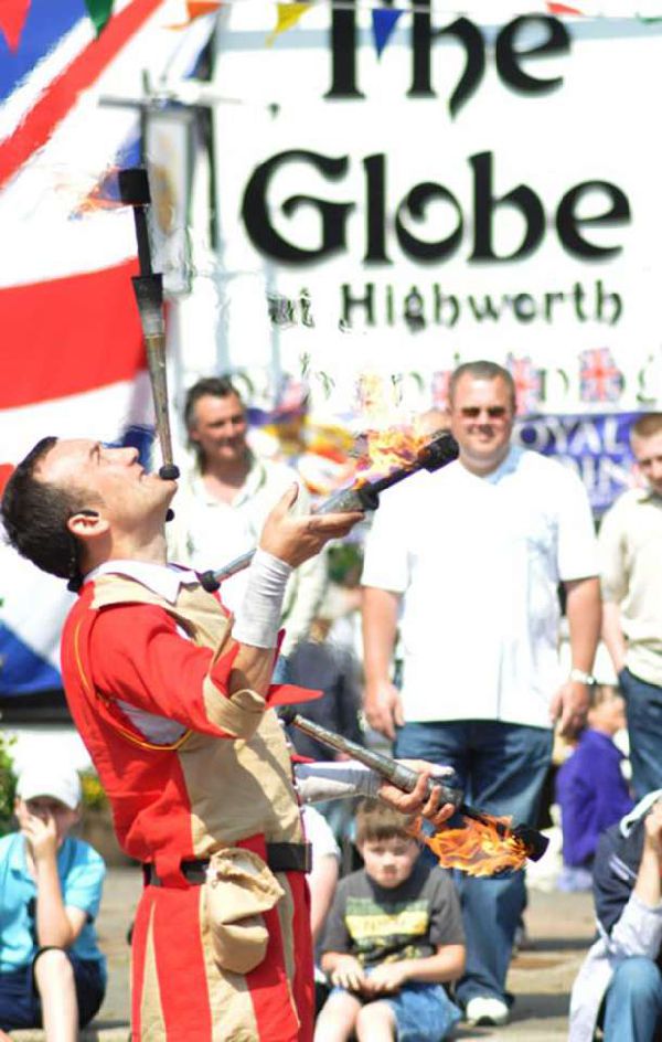 Medieval Fire Acts and Performers